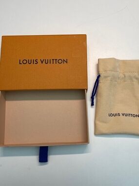 Louis Vuitton empty box and dust bag storage wallet jewelry home decoration